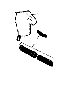 Vacuum assembly Diagram and Parts List for BARRACUDA SV30 Weed Eater Leaf Blower / Vacuum
